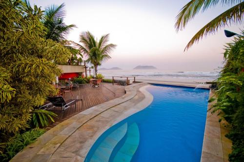 Peldbaseins, Juquehy La Plage Hotel in Sao Sebastiao (Sao Paulo)
