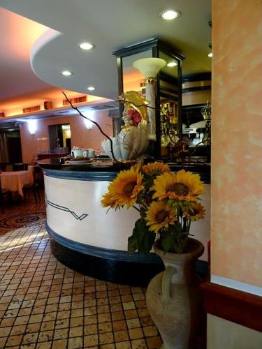 Vestíbulo, Albergo Ristorante Il Delfino in Novara