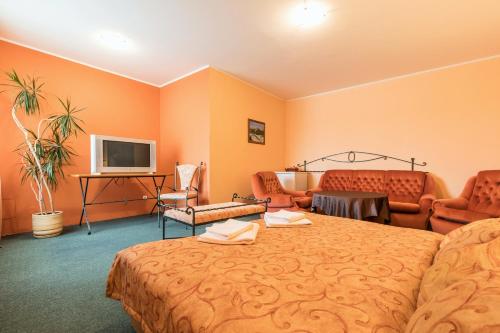 1 double bed