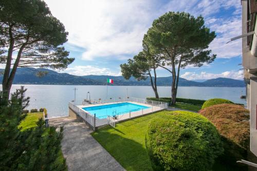 View, Residenza Ludovica by the lake in Angera
