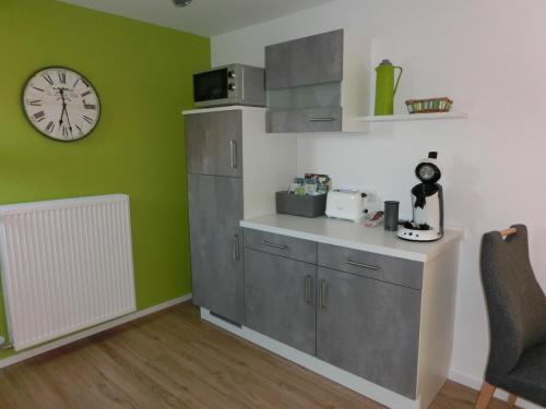 Konyha, Ferienhaus Cartoonwerkstatt in Kapellen-Drusweiler