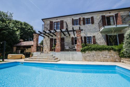 Viesnīcas āriene, Villa Marinac in Musalez