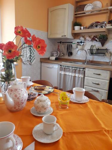 virtuve, Alle Preci Country house in Avigliano Umbro