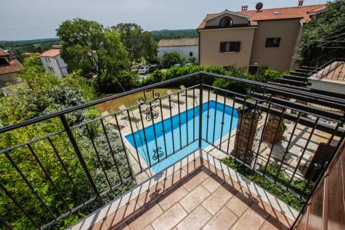 Balkons/terase, Villa Marinac in Musalez
