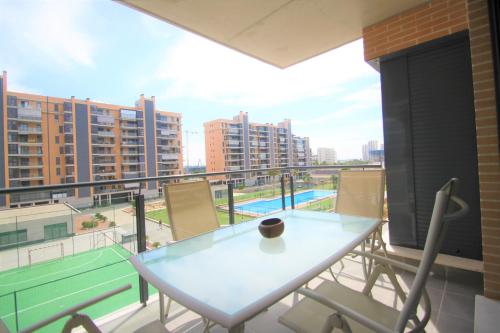  CasaTuris Playa, piscina y parking en Residencial San Juan SJ102 in Alicante