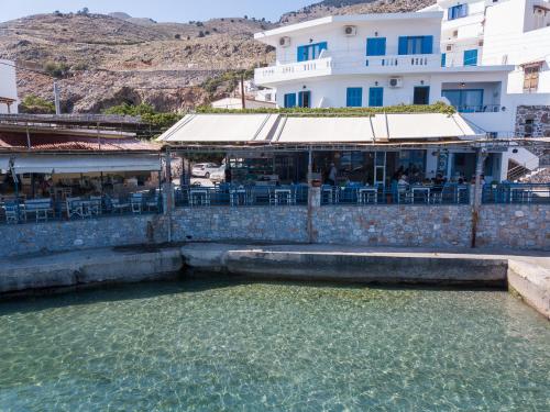  Lefka Ori, Pension in Chora Sfakion bei Livanianá