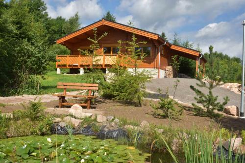 Erzgebirgsholzhaus am Lugstein in Kurort Altenberg, Deutschland