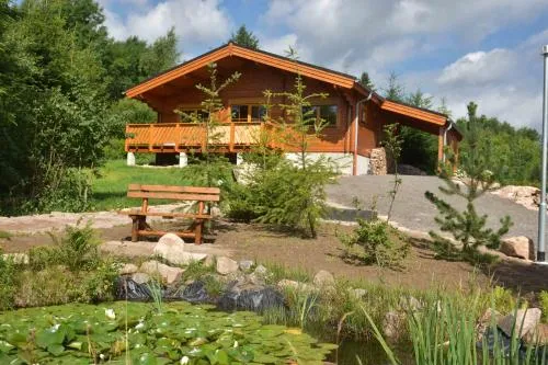 Erzgebirgsholzhaus am Lugstein in Kurort Altenberg, Deutschland