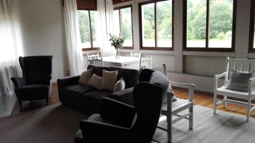 Közös társalgó / TV, Iberik Casa Vilamor in O Savinao- Santo Estevo De Ribas De Mino