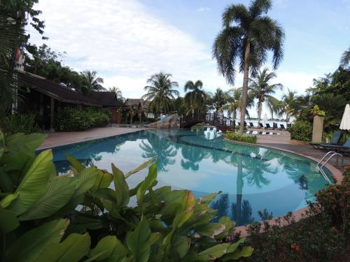 Swimming pool, Langkawi Lagoon Resort Water Chalet in Padang Matsirat