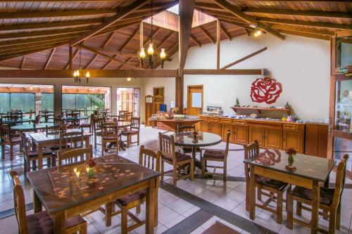 餐飲選擇, 羅薩格拉瑪多旅館 (POUSADA ROSA GRAMADO) in 格拉馬杜