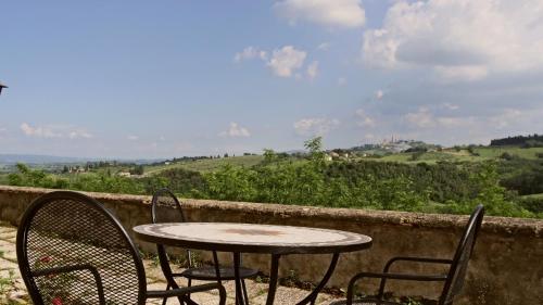 Balcony/terrace, The Best View San Gimignano Apartments in Pancole