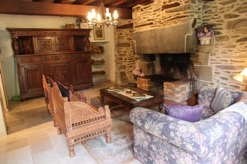 The Gardener's Cottage at Chateau Le Mur in Maure-de-Bretagne