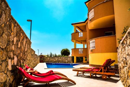  Apartment Tomy 2+2 in Krk
