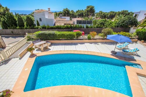 La Perla - sea view villa with private pool in Moraira