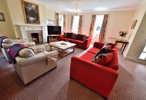 A szálláshely kívülről, Knocklea in Alness