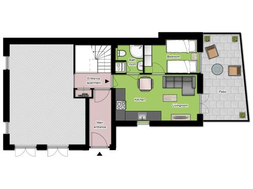 Stayci Serviced Apartments Central Station, Haag (fotografie 7)