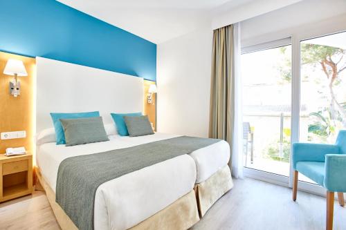 Chambre avec 2 lits