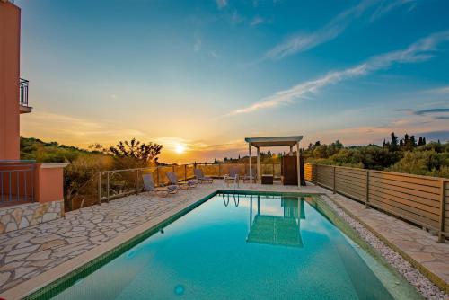  Villa Canova Sunset Sea Views in Fiskardo