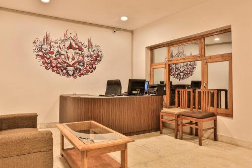 Lobby, Ree hostel in Leh