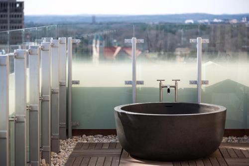 陽台/露台, 21c Museum Hotel Durham in 達勒姆市中心