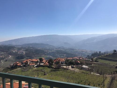 Douro vineyards and Mountains