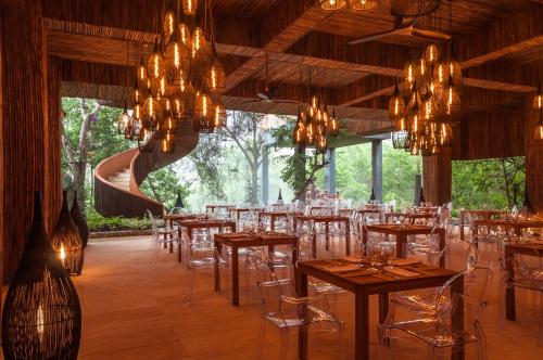 ห้องอาหาร, Hotel Las Islas in บารู