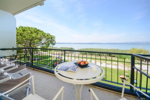 Erkély/terasz, Hotel Miramar in Colombare