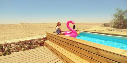 Balcony/terrace, Mitzpush Premium Villa in Mitzpe Ramon