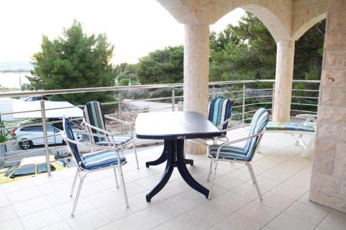 balkon/terras, Apartments Palaca Sunca in Vodice