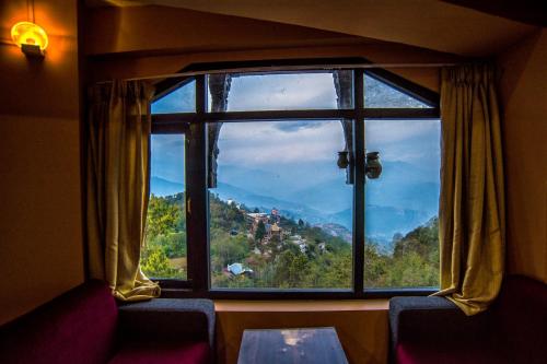 View, Peaceful Cottage & Cafe Du Mont in Nagarkot