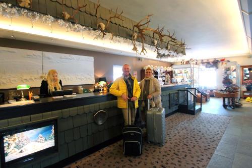 Lobby, Hotel Hullu Poro in Levi