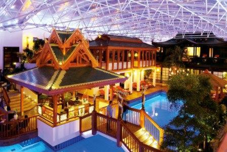 bazen, Sieben Welten Hotel & Spa Resort in Kunzell