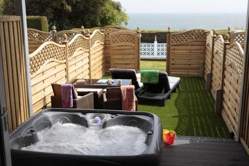 Utsikt, Luccombe Hall Hotel in Södra Shanklin