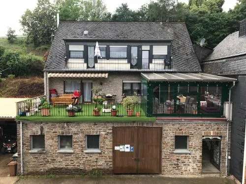 Beim Winzer in Zell Mosel, Deutschland