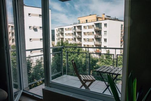 Erkély/terasz, New apartament very close to the city centre in Zirmunai eldership