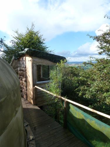 Viesnīcas āriene, Yurt luxury + Bathhouse in Stoke Climsland