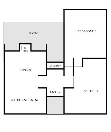 One-Bedroom Cottage