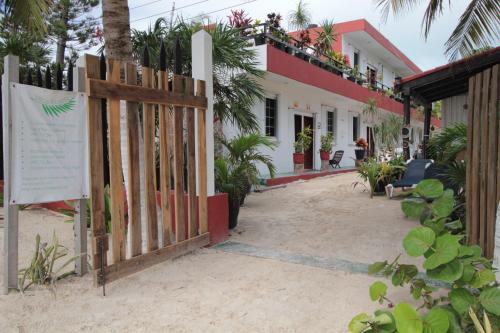 Entrance, Villas Roseliz in Punta Allen