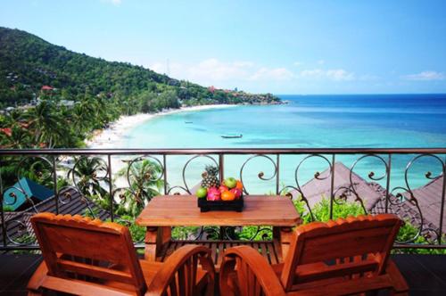 Balcony/terrace, Haadyao Bayview Resort & Spa in Ko Pha-ngan