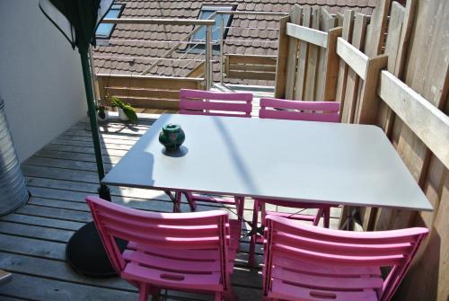 Balkons/terase, Abricot & Chocolat in Niederschaeffolsheim