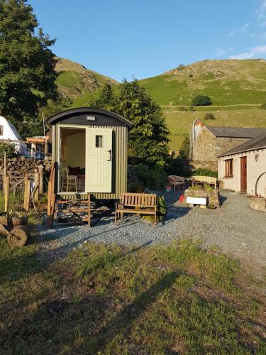 Shepherds hut Dolly wagon in 威斯伯恩