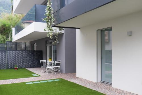 Kert, Hotel Garni Villa Maria in Riva Del Garda