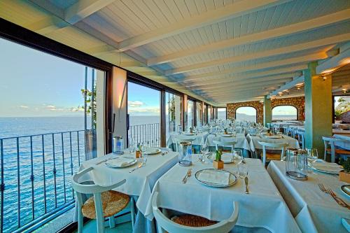 Étterem, Hotel Saraceno in Giglio Island