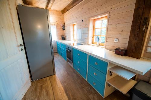 Cocina, Sunny House with Sauna in Mozirje