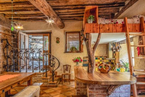 Balkons/terase, The Dragon Barn - Studio in Ascou