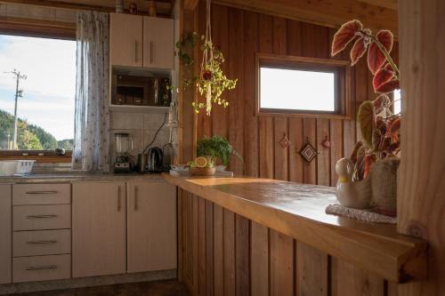 virtuve, Cabanas La Mision in Corral