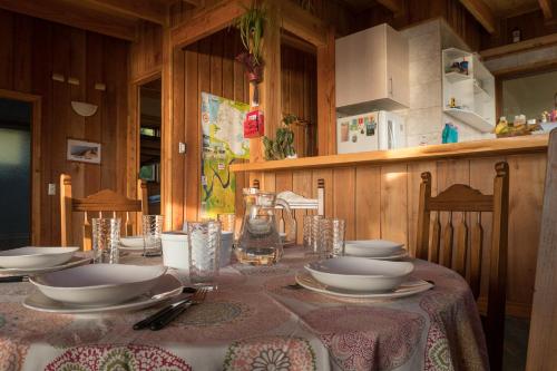 virtuve, Cabanas La Mision in Corral