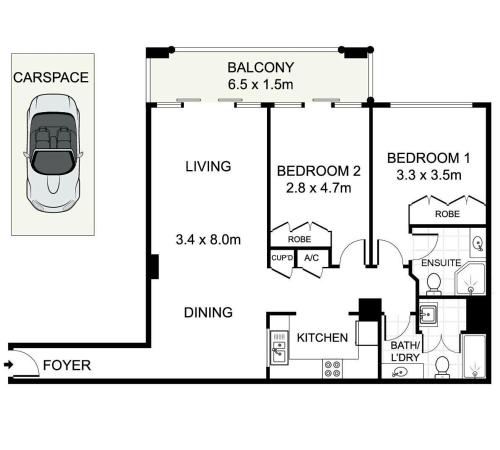 Darling Harbour 2 Bedroom Apartment - image 4