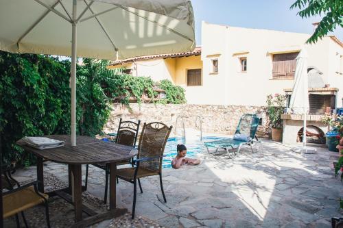  Ariadni Stone House with private pool in Kolimvárion
